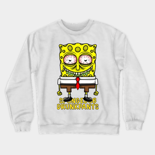 Drunkpants Crewneck Sweatshirt by RDandI